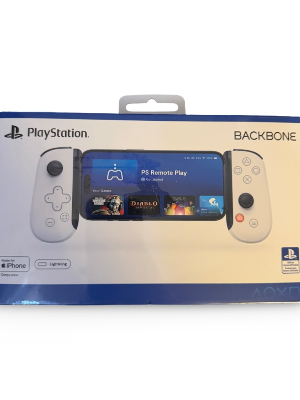 Sony PlayStation Backbone Mobile Controller - White
